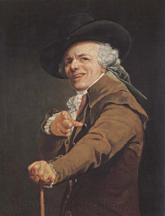Joseph Ducreux Self-Portrait as a Mocker France oil painting art